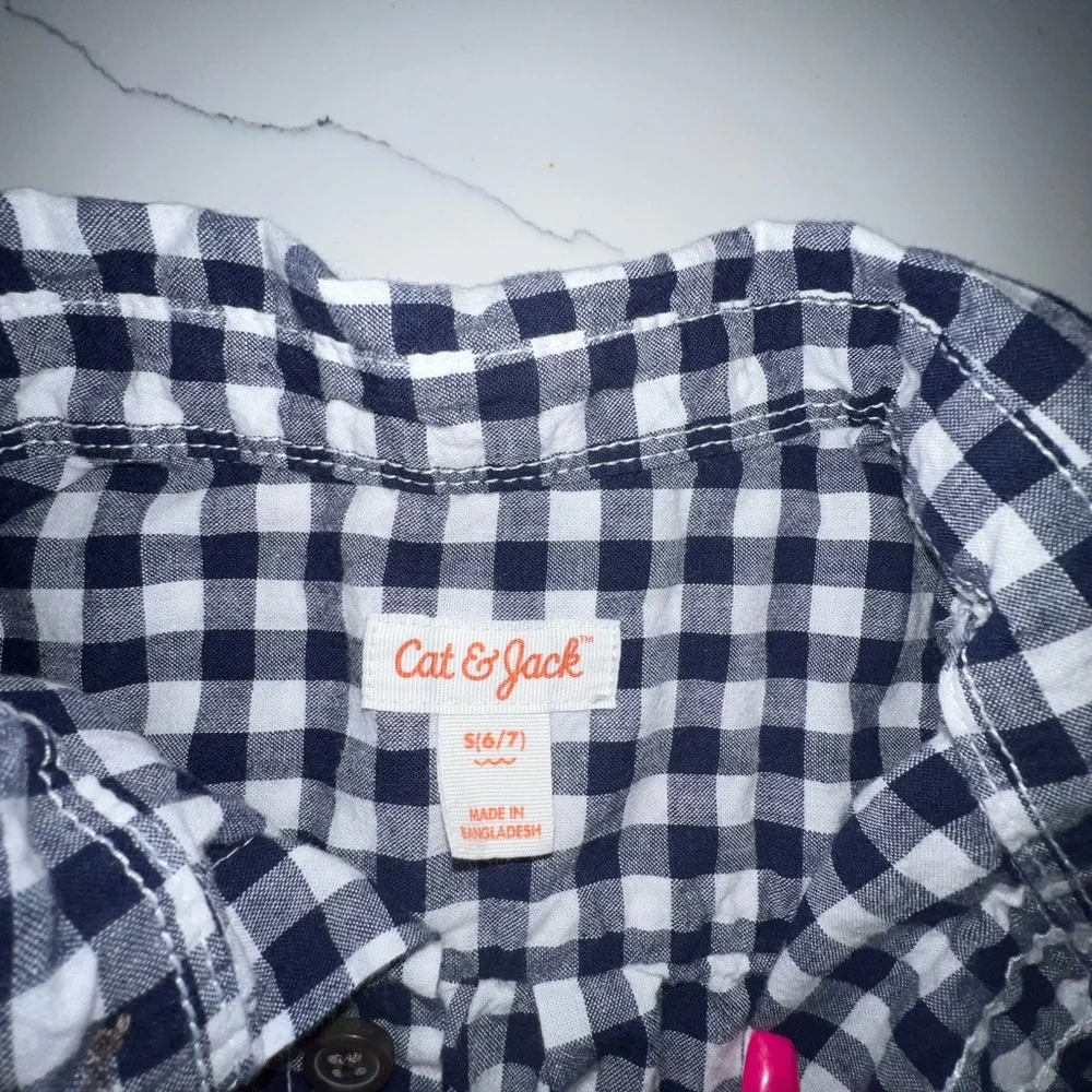 Plaid button down - Picture 3 of 4